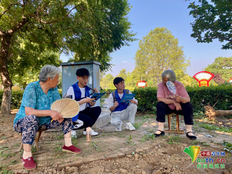 泰科学子三下乡:科技助老初实践,情暖夕阳助老行
